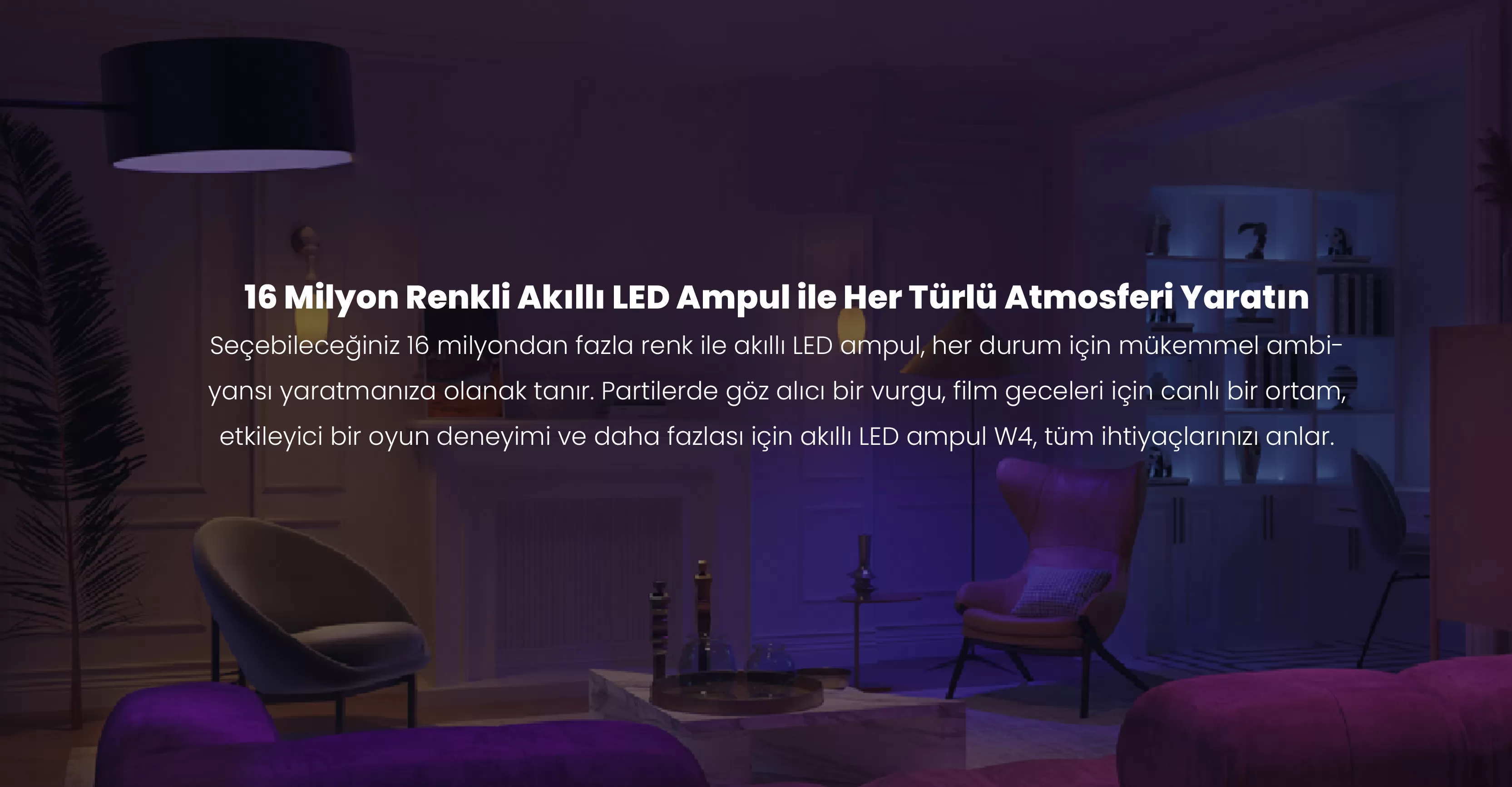 Yeelight W4 Lite LED Akıllı Ampul E27 (Renkli)